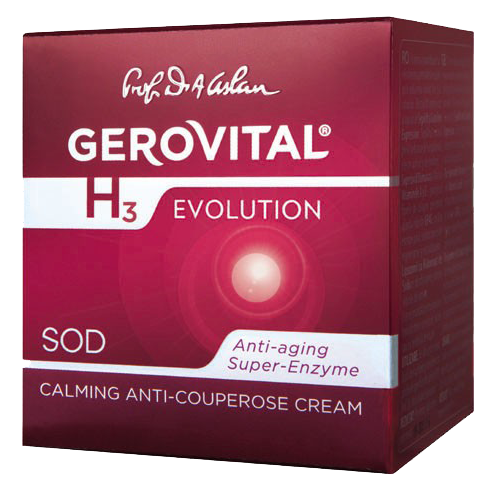 Gerovital H3 Crema anticuperozica calmanta x 50 ml